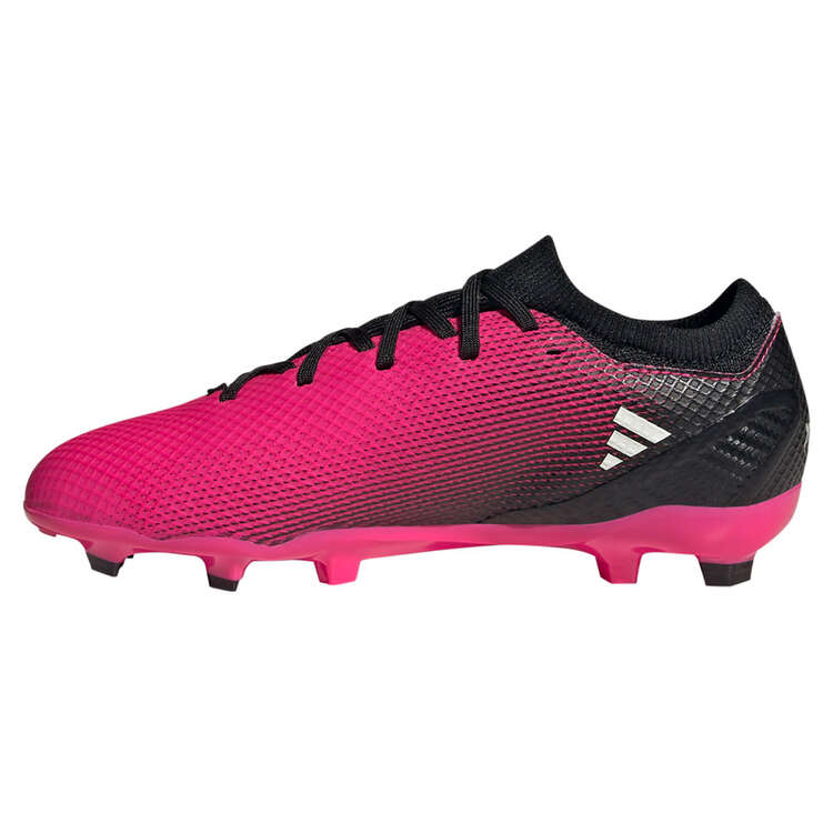 adidas X Speedportal .3 Kids Football Boots Pink/White US 1, Pink/White, rebel_hi-res