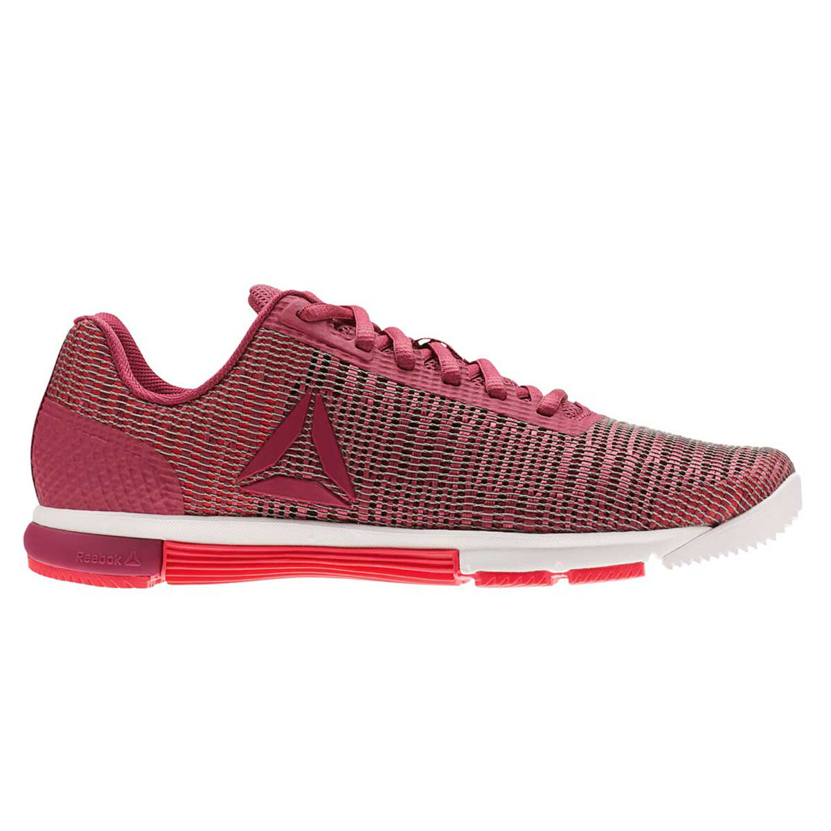 Reebok Speed Trainer Flexweave Womens Training Shoes White / Red US 7 | Rebel Sport