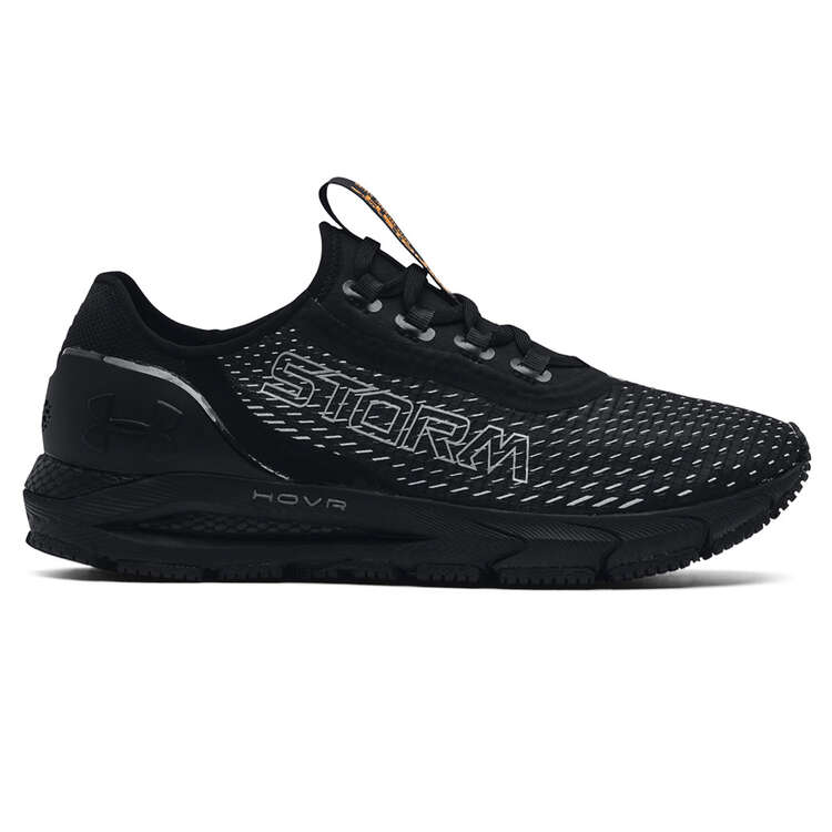 Under Armour HOVR Sonic 4 Storm Womens Running Shoes, Black, rebel_hi-res