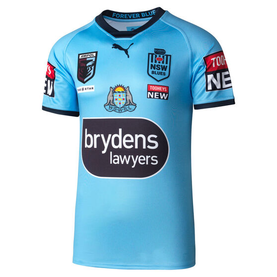 NSW Blues State of Origin 2022 Mens Home Jersey Blue XXL