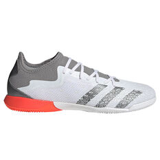 adidas Predator Freak .3 Low Indoor Soccer Shoes White/Red US Mens 7 / Womens 8.5, White/Red, rebel_hi-res