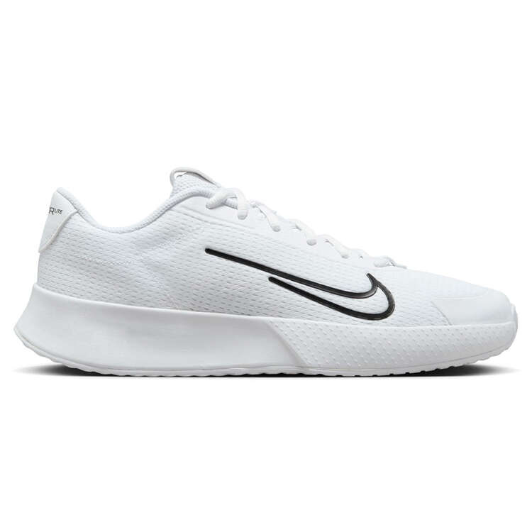 NikeCourt Vapor Lite 2 Mens Tennis Shoes White/Black US 7, White/Black, rebel_hi-res