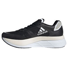adidas Adizero Boston 10 Womens Running Shoes Black/White US 6, Black/White, rebel_hi-res