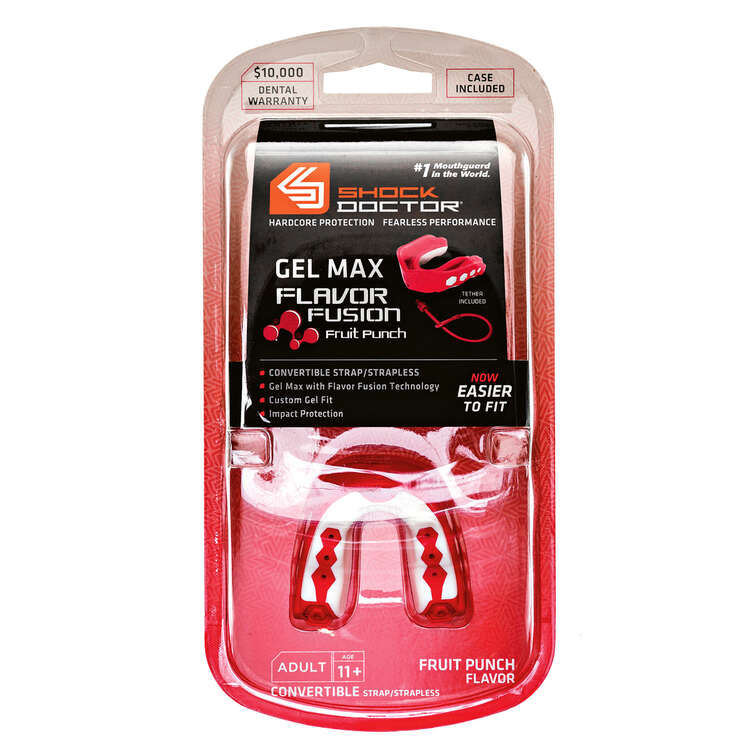 Protège dents SHOCK DOCTOR Gel max Flavour Fusion - Goût Chewing