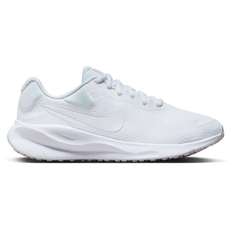 Nike Revolution 7 Womens Running Shoes White US 6, White, rebel_hi-res