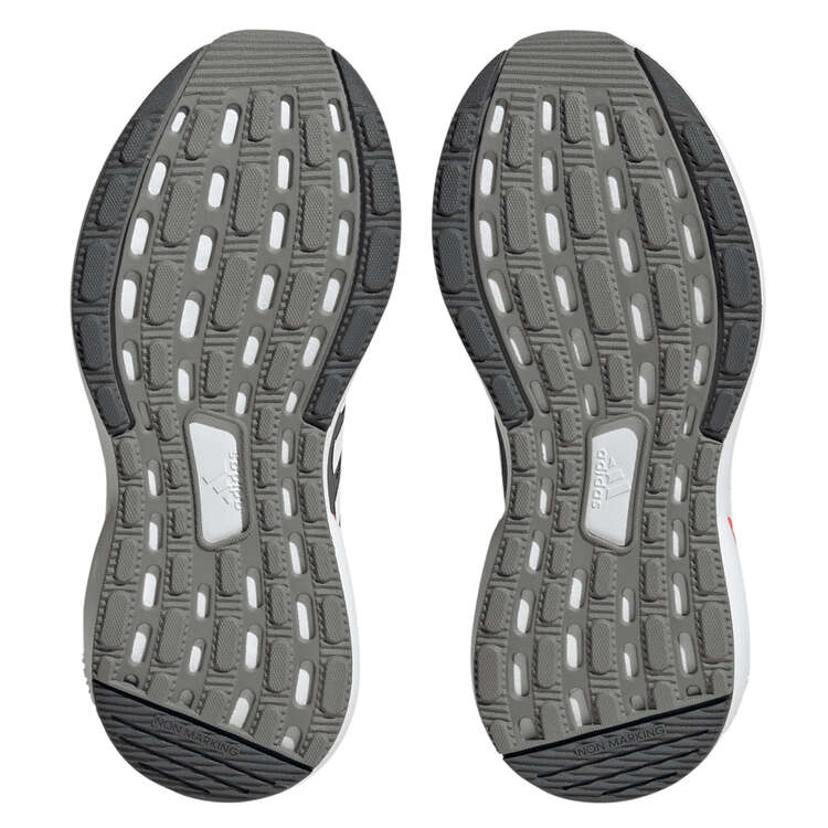 adidas RapidaSport Bounce Kids Running Shoes, Grey/White, rebel_hi-res