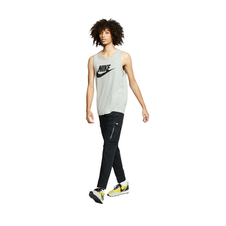 Nike Mens Sportswear Icon Futura Tank, Grey, rebel_hi-res