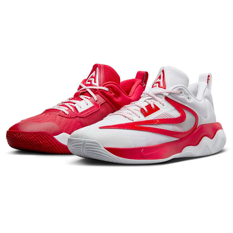 Nike Giannis Immortality 3 Basketball Shoes, Red, rebel_hi-res