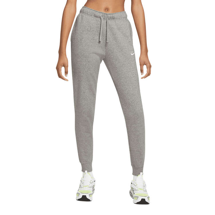 Nike Womens Sportswear Club Fleece Jogger Pants Grey XS
