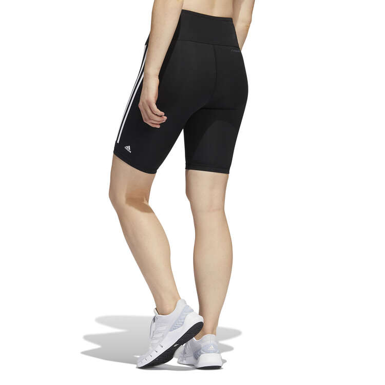 adidas Womens Performance Optimise Bike Shorts, Black, rebel_hi-res