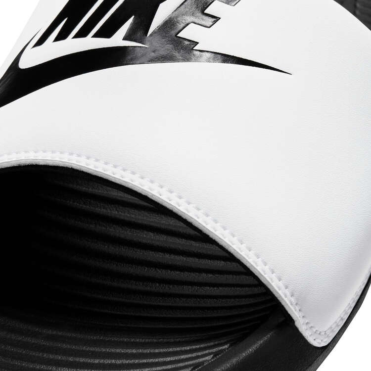 Nike Victori One Mens Slides, White/Black, rebel_hi-res
