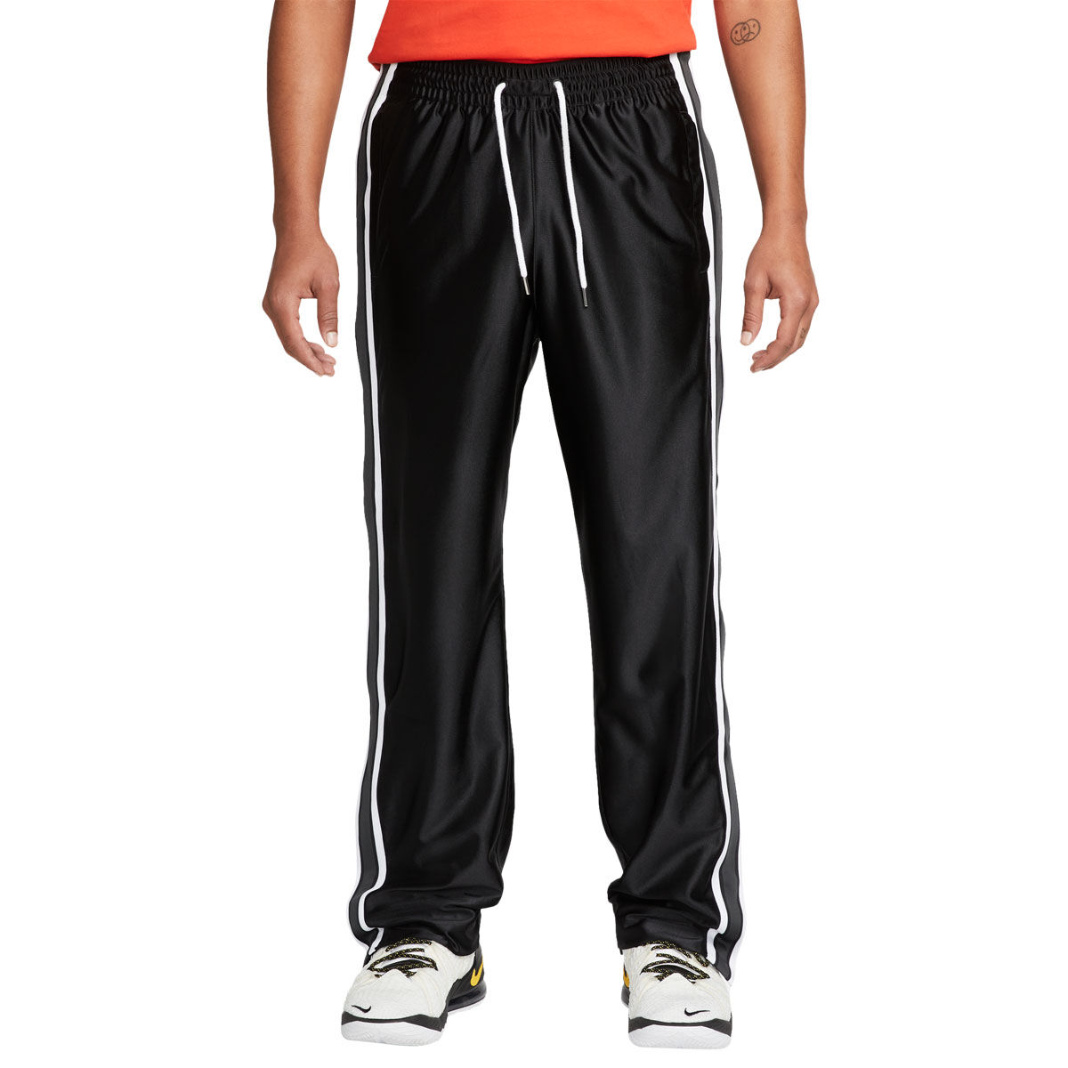 Men's Tearaway Pants Basketball Workout Sweatpants High Split Snap Button  Loose Post-Surgery Pants - Walmart.com