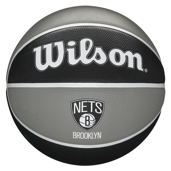 Wilson NBA Team Tribute Nets Basketball Black/Grey 7, , rebel_hi-res