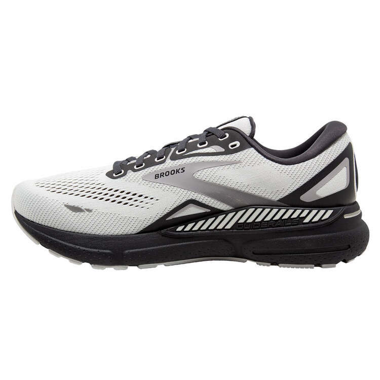 Brooks Adrenaline GTS 23 Mens Running Shoes Grey/Black US 8, Grey/Black, rebel_hi-res