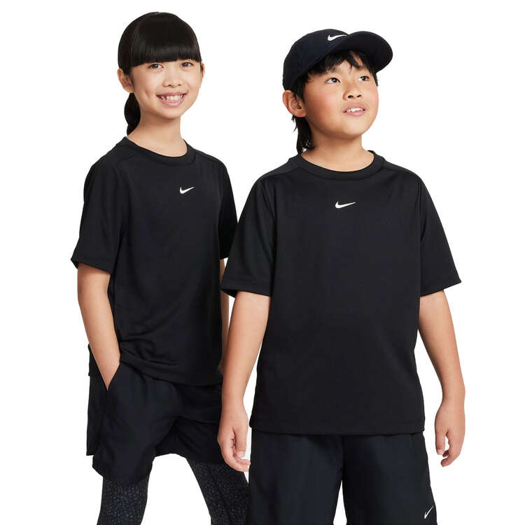 Nike Kids Dri-FIT Multi Training Tee Black XS, Black, rebel_hi-res