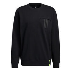 adidas Mens PG Lite Sweatshirt Black S, Black, rebel_hi-res