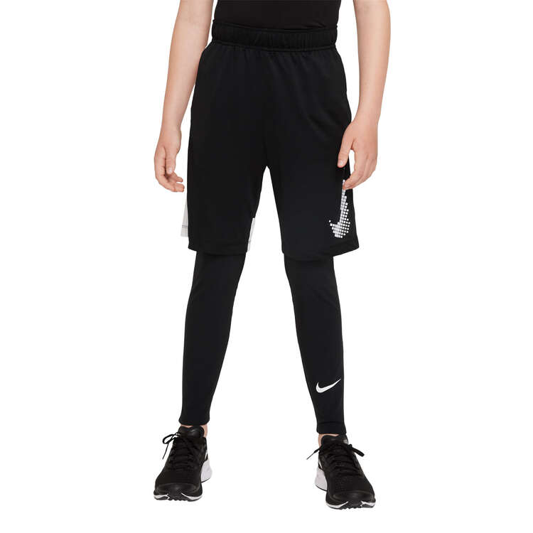 Nike Pro Boys Dri-FIT Tights Black XL
