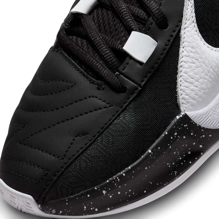Nike Zoom Freak 5 The Working Man Basketball Shoes, Black/White, rebel_hi-res