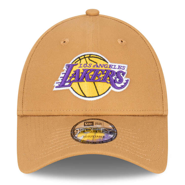 Los Angeles Lakers New Era 9FORTY Wheat Cap, , rebel_hi-res