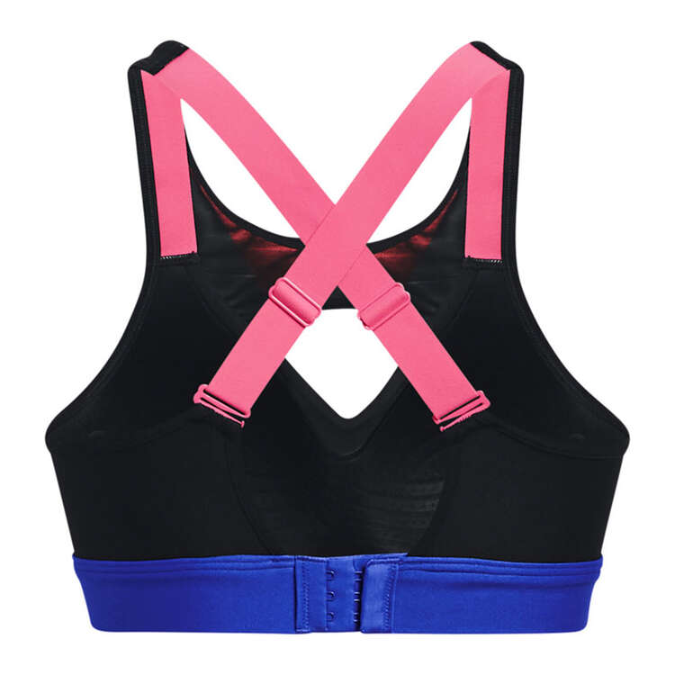 Under Armour Womens Infinity High-Impact Zip Sports Bra, (001) Black / /  White, X-Small at  Women's Clothing store
