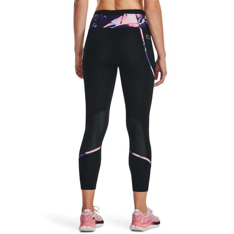 Under Armour Womens Run Anywhere Tights, Black, rebel_hi-res