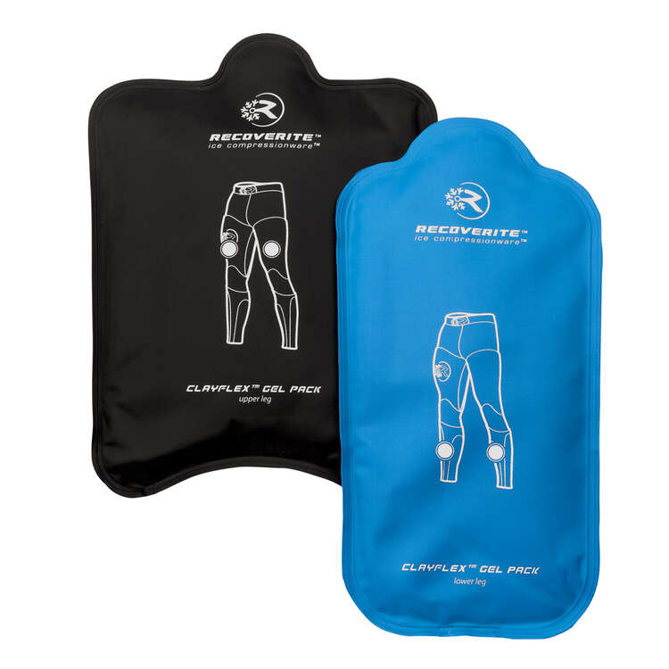 Recoverite Womens Recovery Kit including Ice/Heat Pack Technology, Black, rebel_hi-res