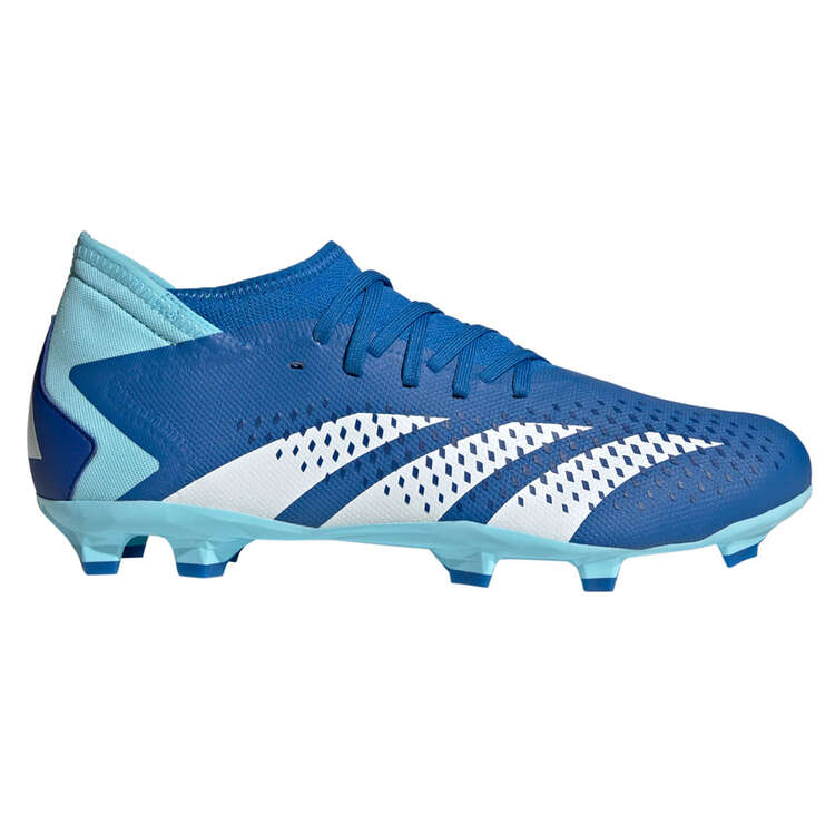 adidas Predator Accuracy .3 Football Boots Blue/White US Mens 6 / Womens 7, Blue/White, rebel_hi-res
