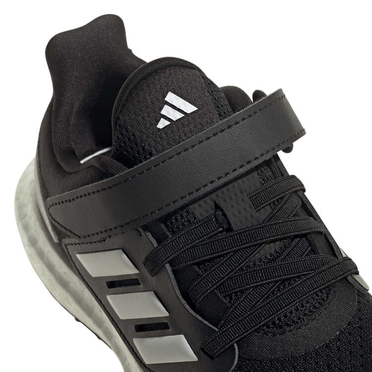 adidas Pureboost 22 PS Kids Running Shoes, Black/White, rebel_hi-res