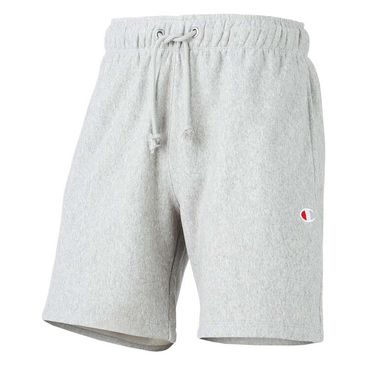 Champion Mens Reverse Weave Relaxed Shorts, Grey, rebel_hi-res