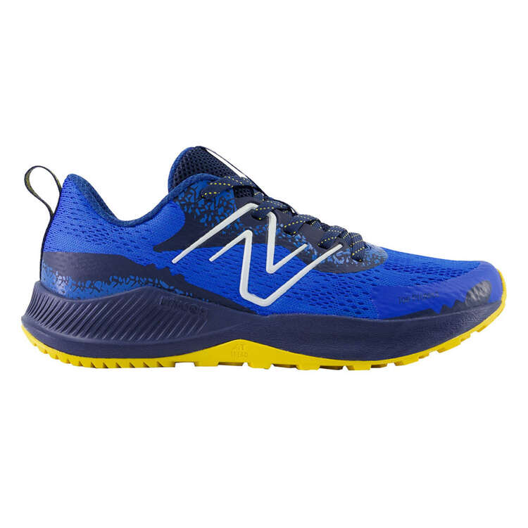 New Balance FF Nitrel V5 GS Kids Trail Running Shoes, Blue, rebel_hi-res