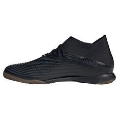 adidas Predator Edge .3 Indoor Soccer Shoes Black/White US Mens 7 / Womens 8, Black/White, rebel_hi-res