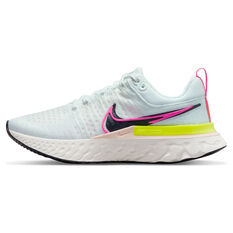 Nike React Infinity Run Flyknit 2 Womens Running Shoes White/Black US 6, White/Black, rebel_hi-res