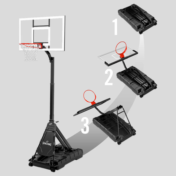 Spalding Momentous EZ Assembly 54" Acrylic Portable Basketball Hoop, , rebel_hi-res