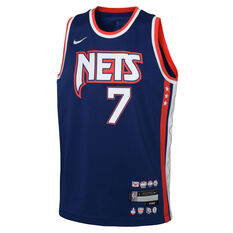 Nike Brooklyn Nets Kevin Durant Youth Mixtape City Edition Swingman Jersey, Blue, rebel_hi-res