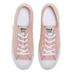 Converse Chuck Taylor Dainty Low Womens Casual Shoes, Pink/White, rebel_hi-res