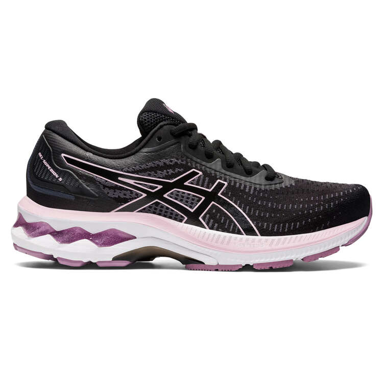 Asics GEL Superion 5 Womens Running Shoes Black/Blush US 6, Black/Blush, rebel_hi-res