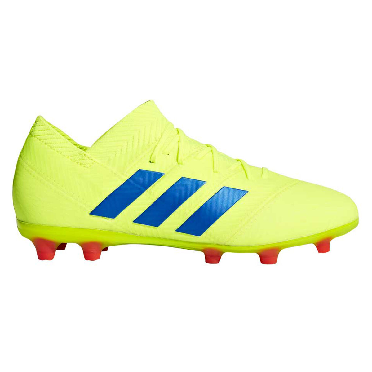 adidas blue and yellow boots