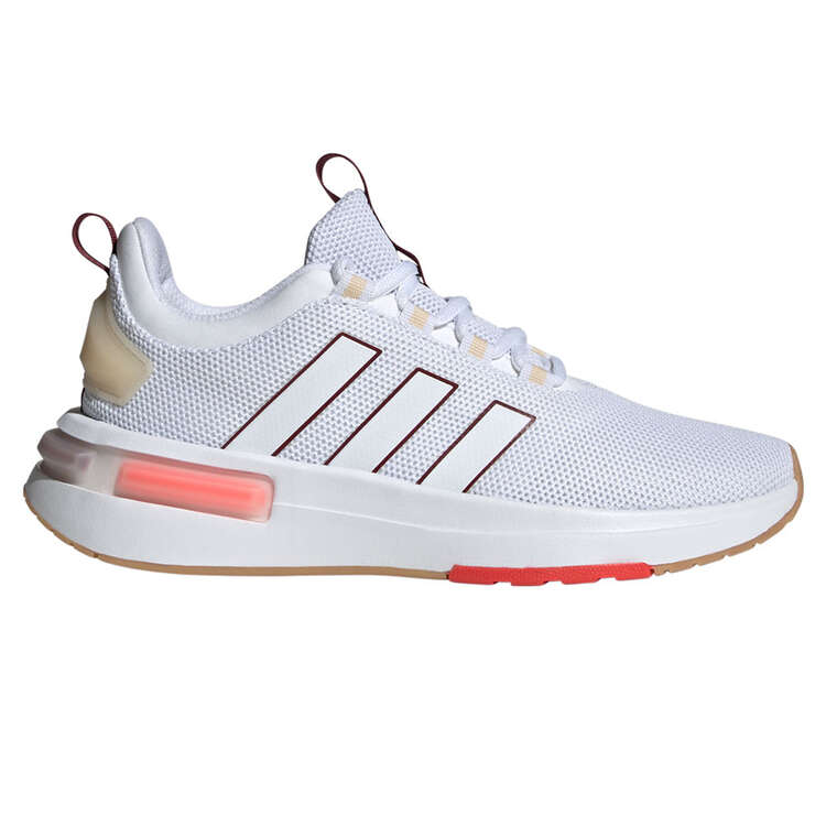 adidas Racer TR23 Womens Casual Shoes, White/Gold, rebel_hi-res
