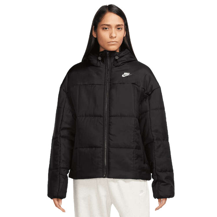 Nike Womens Sportswear Therma-FIT Classic Puffer Jacket, Black, rebel_hi-res