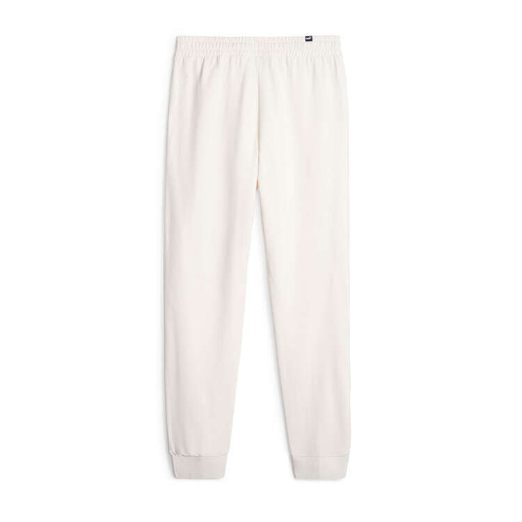 Puma Mens Better Essentials Fleece Sweatpants White S, White, rebel_hi-res