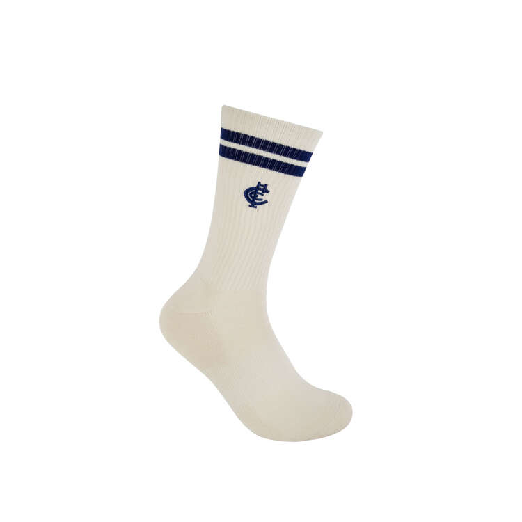 Carlton Blues Sneaker Socks 2 Pack, , rebel_hi-res
