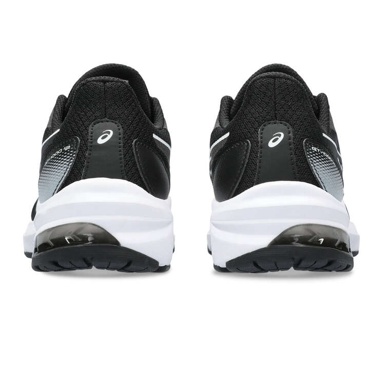 Asics GT 1000 12 GS Kids Running Shoes Black/White US 1, Black/White, rebel_hi-res