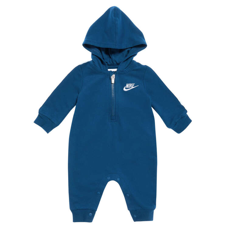 Nike Junior Kids Sportswear Club Infant Coverall, Blue, rebel_hi-res