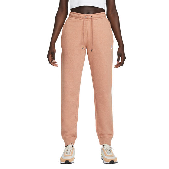 Nike Womens Sportswear Essentials Fleece Track Pants, Clay, rebel_hi-res