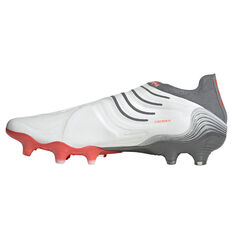adidas Copa Sense + Football Boots White/Red US Mens 7 / Womens 8.5, White/Red, rebel_hi-res