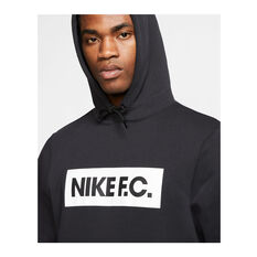 Nike F.C. Mens Pullover Fleece Hoodie, Black, rebel_hi-res