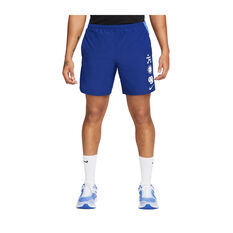 Nike Mens Dri-FIT Wild Run Challenger 7inch Running Shorts, Blue, rebel_hi-res