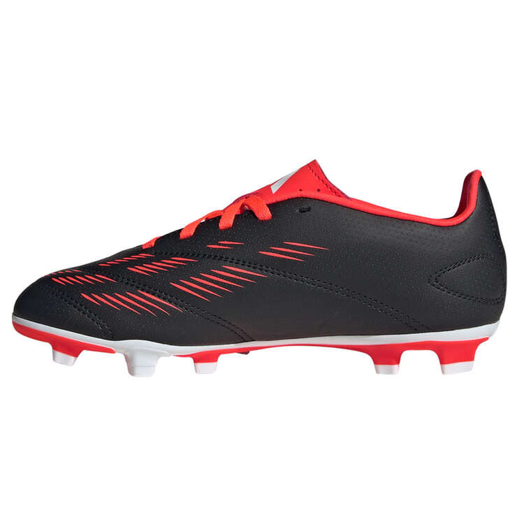 adidas Predator 24 Club Kids Football Boots Black/White US 11, Black/White, rebel_hi-res