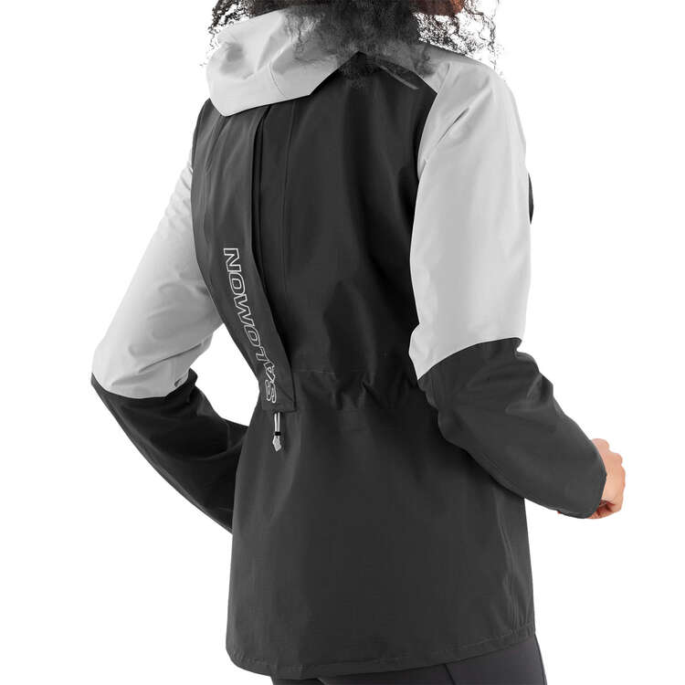 Salomon Womens Bonatti Trail Jacket Black XS, Black, rebel_hi-res