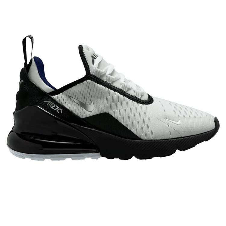 Nike Air Max 270 SE GS Kids Casual Shoes Grey/Black US 4, Grey/Black, rebel_hi-res